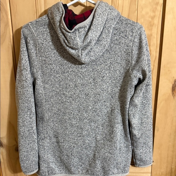 Eddie Bauer Heathered Gray Women's Hoodie - Picture 3 of 7